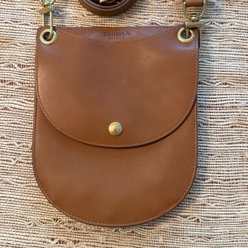 Shinola Birdy Pocket Crossbody Bag